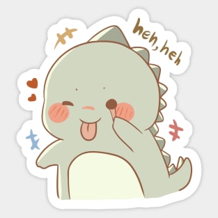 Funny Dinosaur Sticker